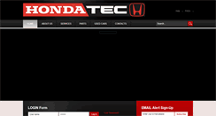 Desktop Screenshot of hondatec.com.au